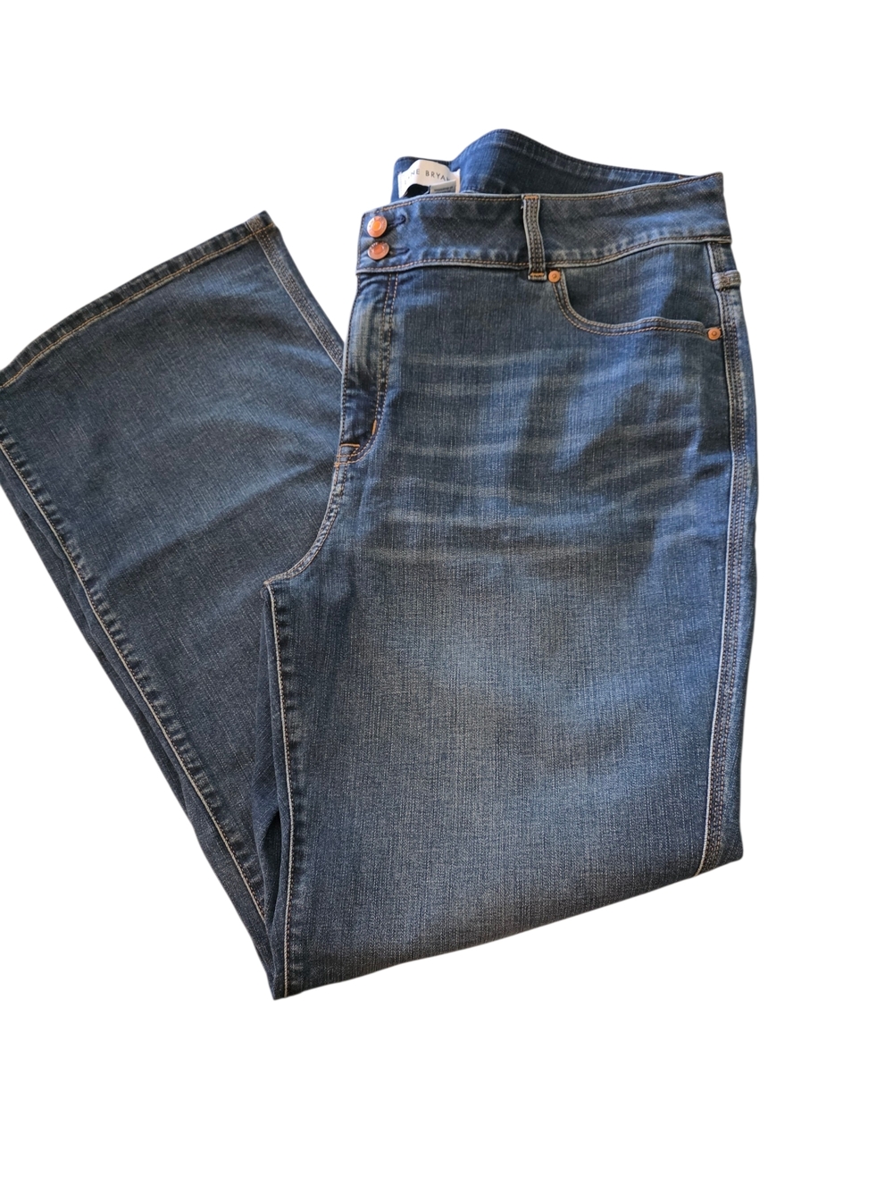 Lane Bryant Women's Boot Cut Jeans in Blue Denim
